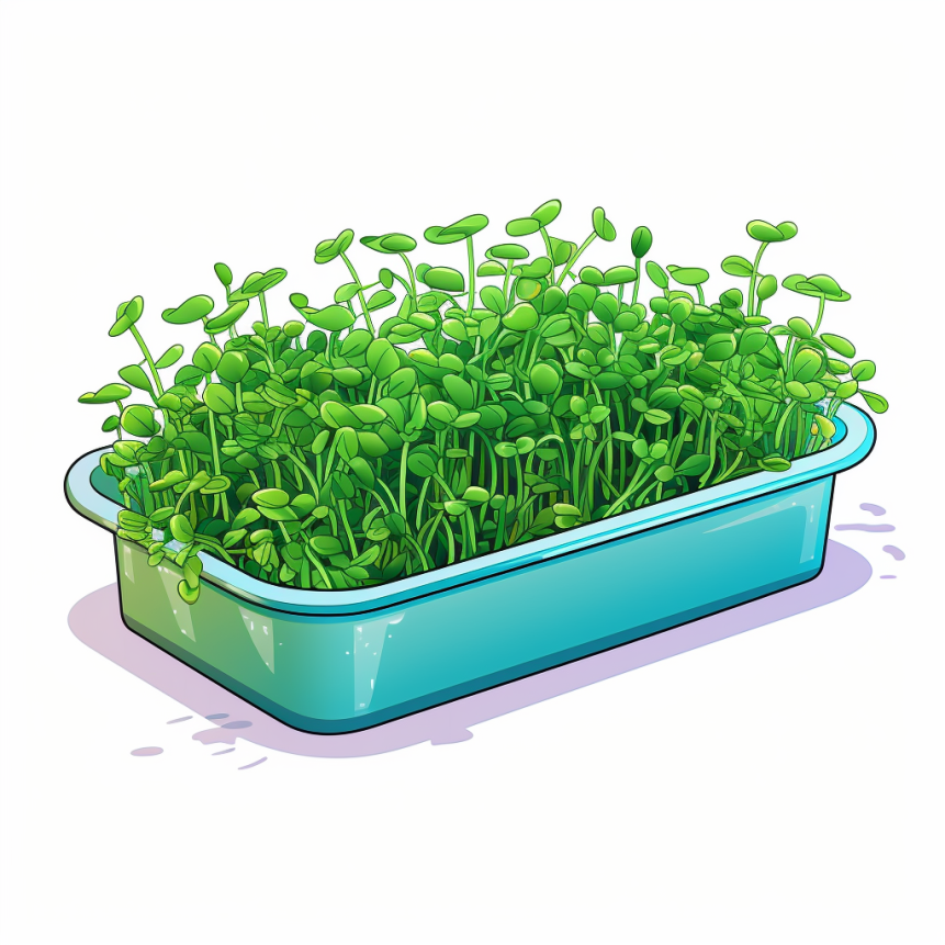 Logo Microgreens Sprouting