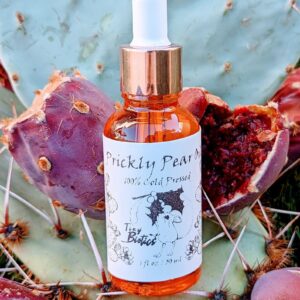 100% Cold-Pressed Prickly Pear Oil | Desert Skincare | Gua Sha Oil
