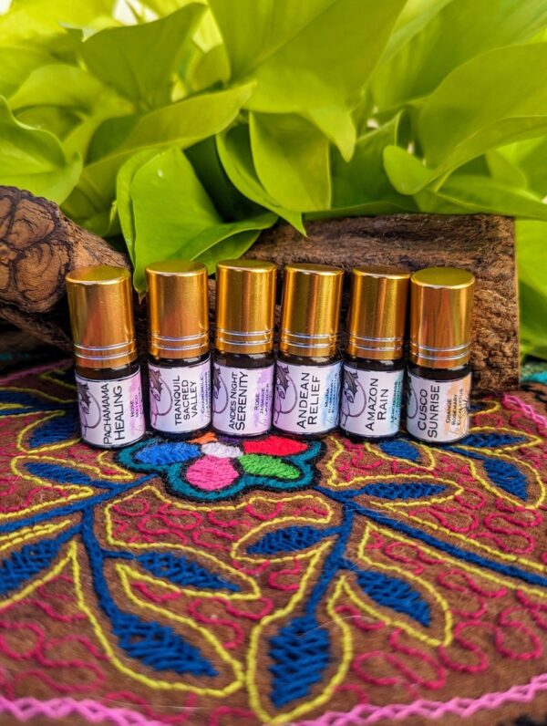 Pick 3 Bundle Essential Oil Blends from the Heart of Peru - Locally Sourced, Small Batch Wellness - 3ml Trial Size Travel Set - Wellness Aid - Image 6
