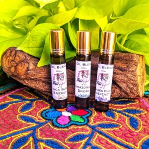Essential Oil Blends from the Heart of Peru - Ethically Sourced, Small Batch Wellness - 10mL Natural Calming Self Care Aromatherapy Wellness