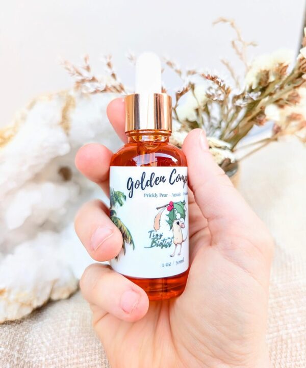 Golden Complexion Face Oil | Prickly Pear | Aguaje | Frankincense | Desert Skincare | Gua Sha Oil | Valentine's Day Gift - Image 3